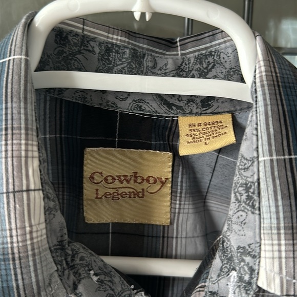 Cowboy Legend button down - Picture 3 of 8